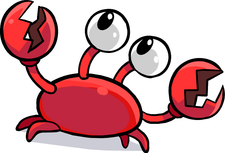 Klutzy The Crab - Cangrejo Png (766x520), Png Download