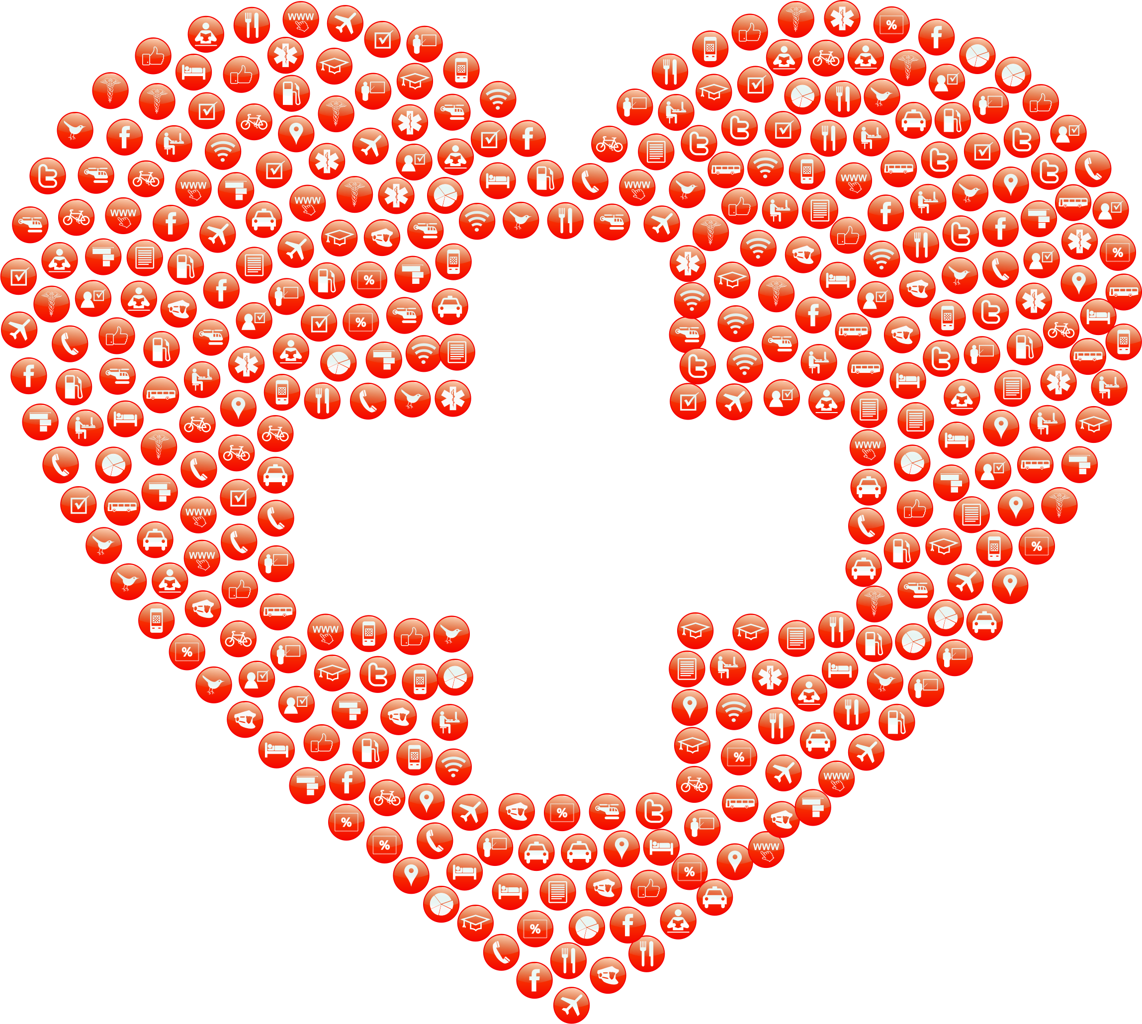 This Free Icons Png Design Of First Aid Heart Icons (2297x2060), Png Download