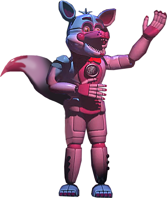 Funtime Foxy Full Body By Yinyanggio1987-da90hq4 - Five Nights At Freddy's Sister Location Foxy (534x631), Png Download