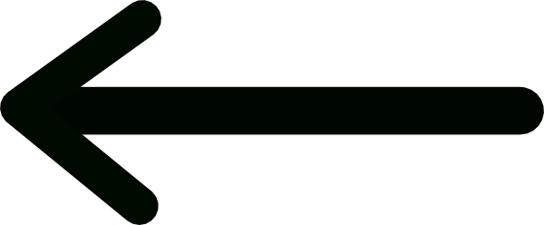 Left Black Arrow Skinny Clip Art At Clker - Arrow Png Transparent Background (600x248), Png Download