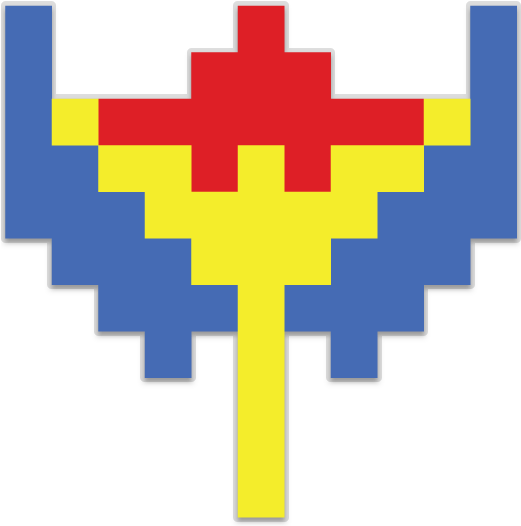 Pacman Galaxian Boss - Pac Man Galaxian Boss (650x650), Png Download