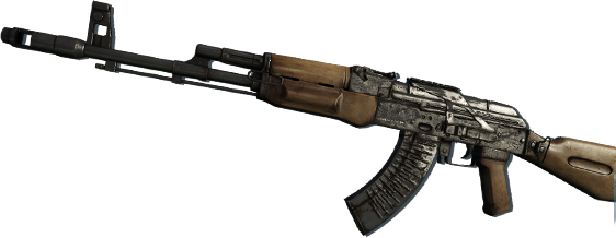 Ak47 Render - Ak 47 Far Cry 3 (562x218), Png Download