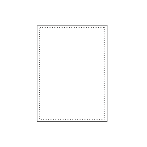 Custom Rectangle Buttons With Pin Backs, Large - White Ipad Mockup Png (600x600), Png Download