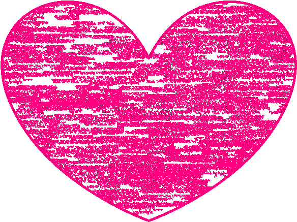 Corazón Y Estrella Png - Corazon Con Crayon Png (731x547), Png Download
