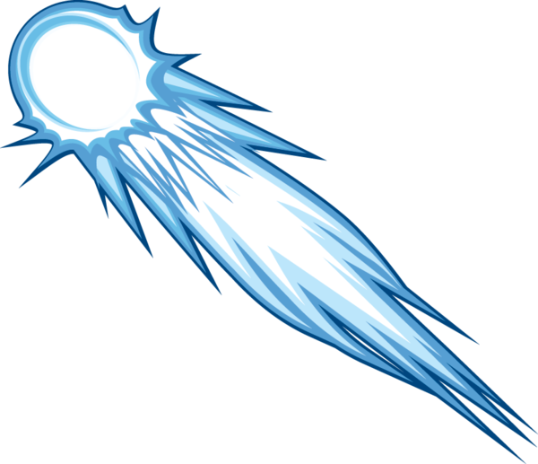 Small - Comet Clipart (600x517), Png Download