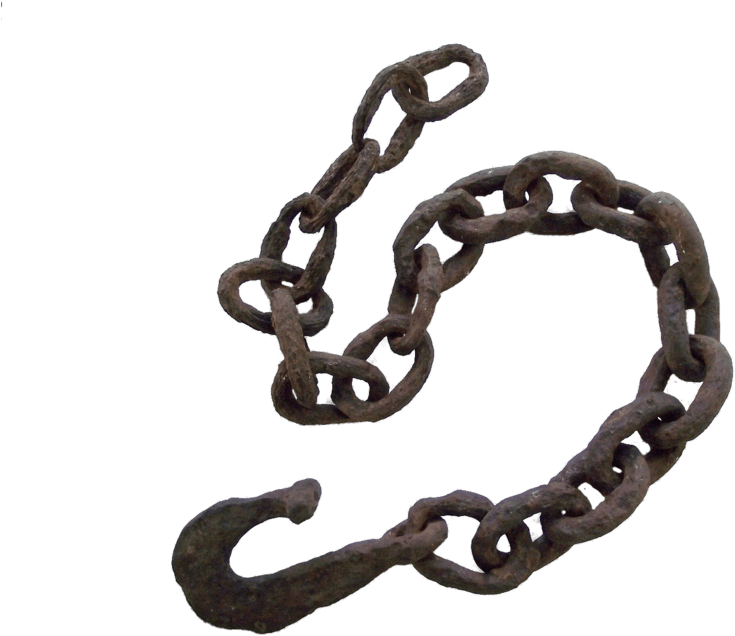 Chains Photo Free Download - Chain With Hook Png (900x695), Png Download