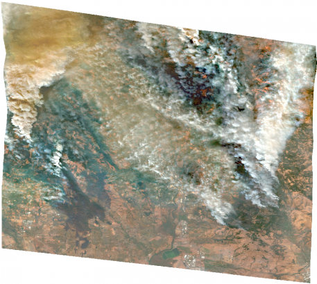 High-resolution Satellite Images Of The Northern California - California (680x408), Png Download