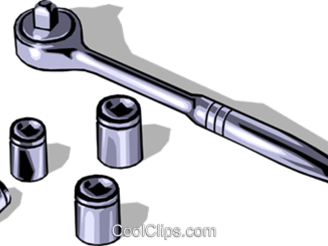 Wrench Clipart Socket Wrench - Illustration (640x480), Png Download