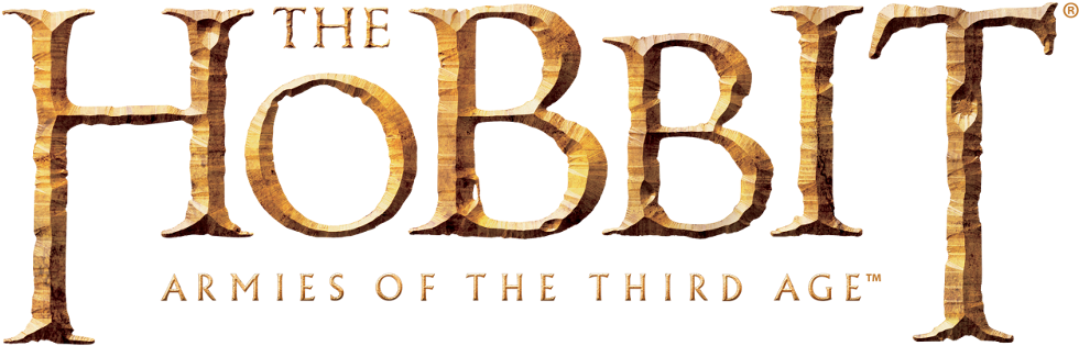 Hobbit Armies Of The Third Age Logo - Hobbit The Battle Of The Five Armies Logo (1000x334), Png Download