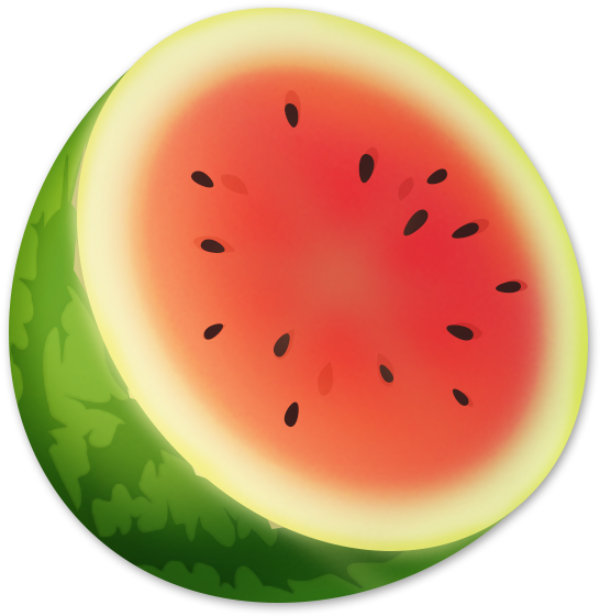 Watermelon (605x605), Png Download