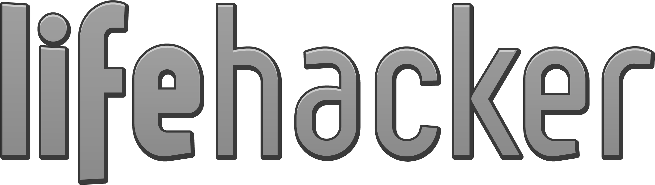 Soundviz Featured On Lifehacker - Lifehacker: The Guide To Working Smarter, Faster, (2659x751), Png Download