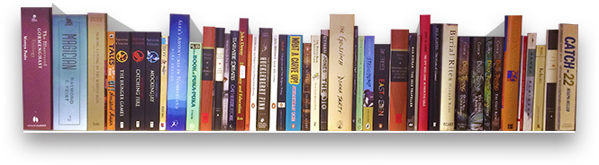 Download Books On A Bookshelf Png PNG Image with No Background - PNGkey.com