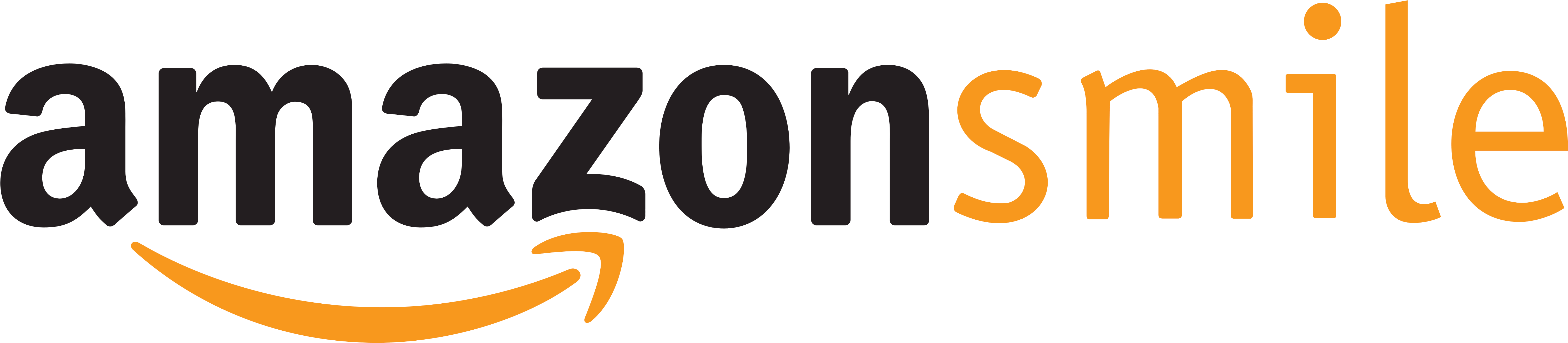Fiber Resources - Amazon Smile Png (6188x1504), Png Download