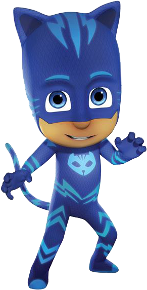 Pj Masks Catboy Symbol Of - Heroes En Pijama Personajes (317x594), Png Download