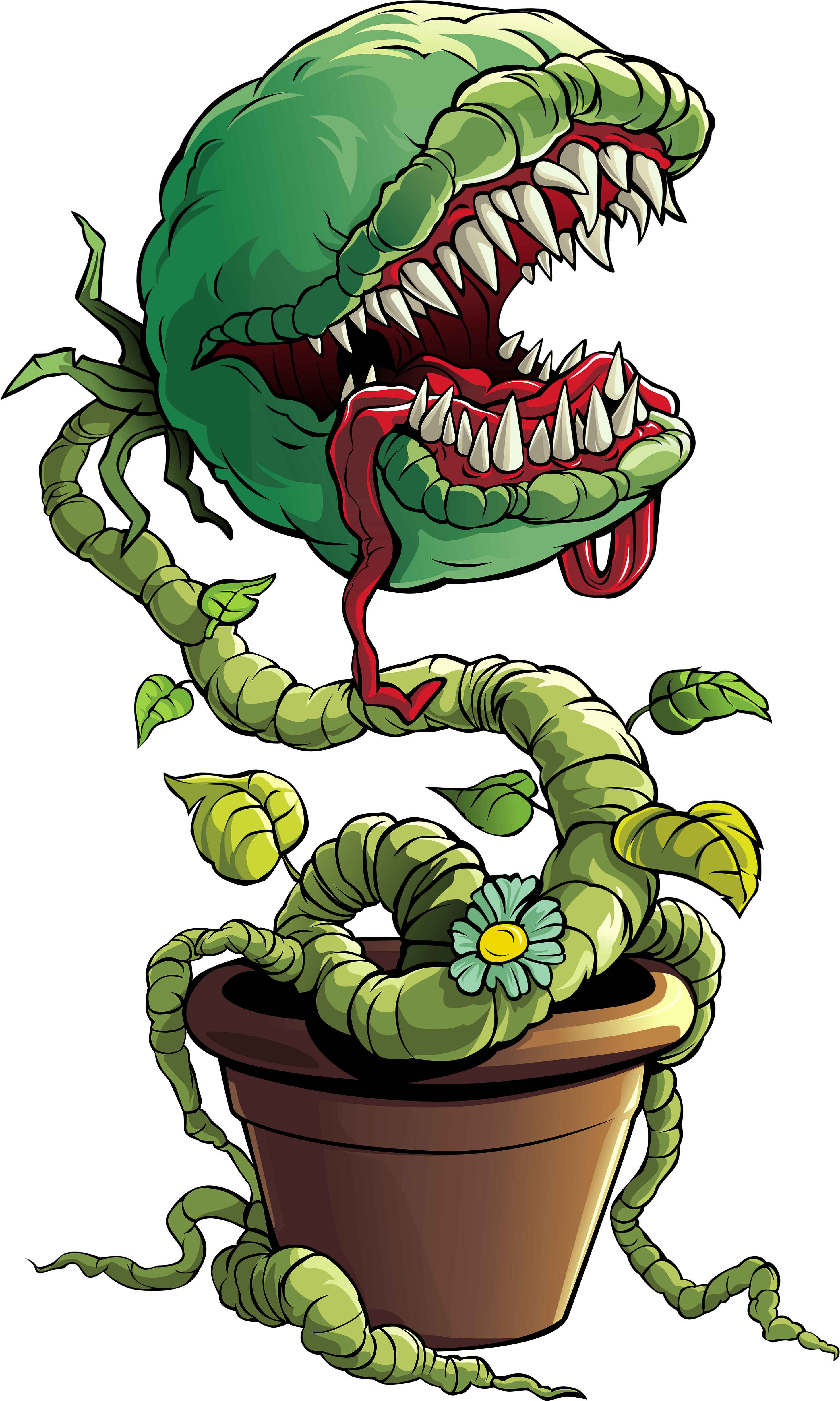 Venus Fly Trap Art (3351x5045), Png Download