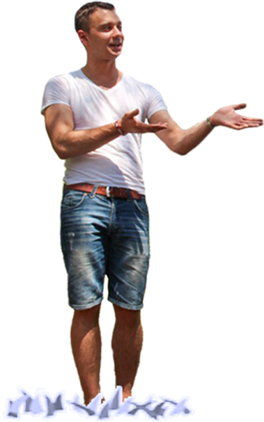 An American Entrepreneur And Businessman - Standing (394x620), Png Download