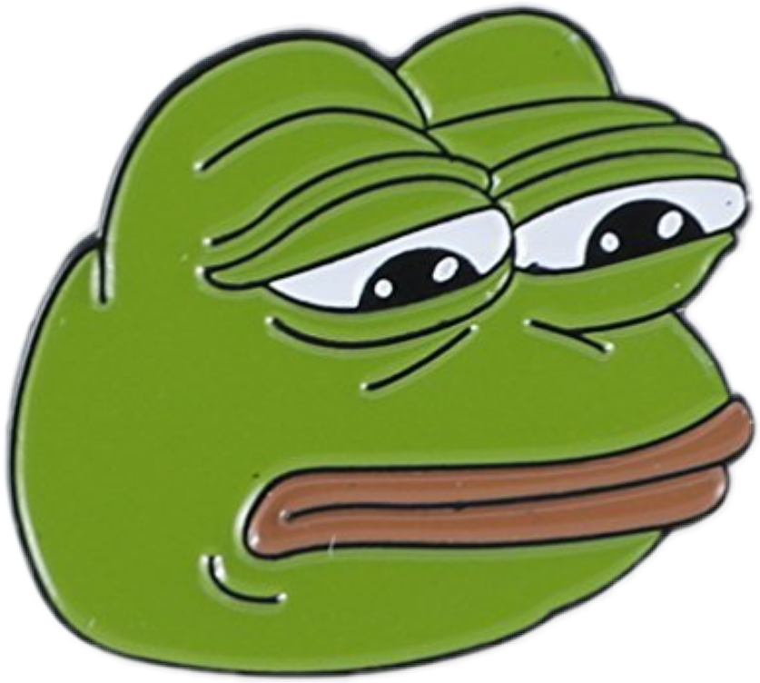 Meme Pepethefrog Pepe Frog Depressed Fat Ugly Memes - Pepe The Frog (837x752), Png Download