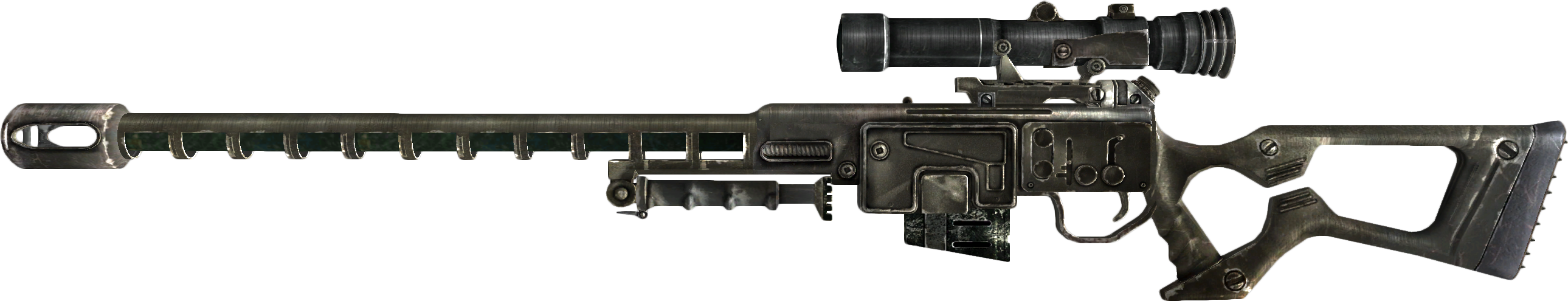 Sniper Rifle Png (2700x700), Png Download