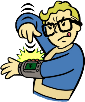 Fallout Png - Fallout Pip Boy Png (400x400), Png Download