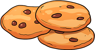 Download Cartoon Cookie - Cookie Stack Cartoon PNG Image with No Background  