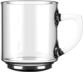 Glass Cup Png - Glass Coffee Cup Png (500x500), Png Download