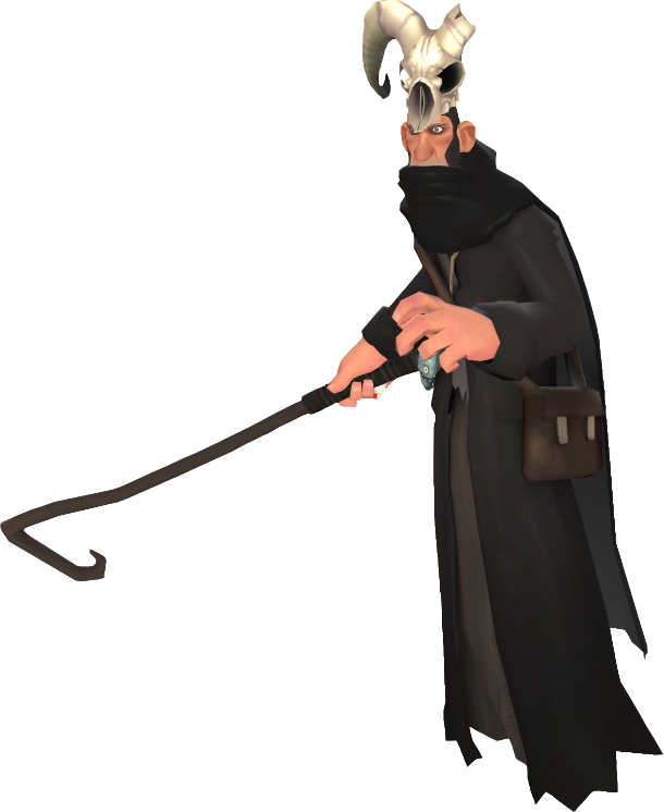 Merasmus - Tf2 Merasmus Png (610x746), Png Download