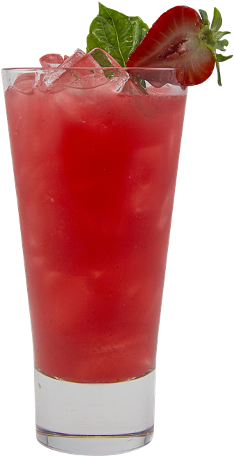 Strawberry Cocktail (560x746), Png Download