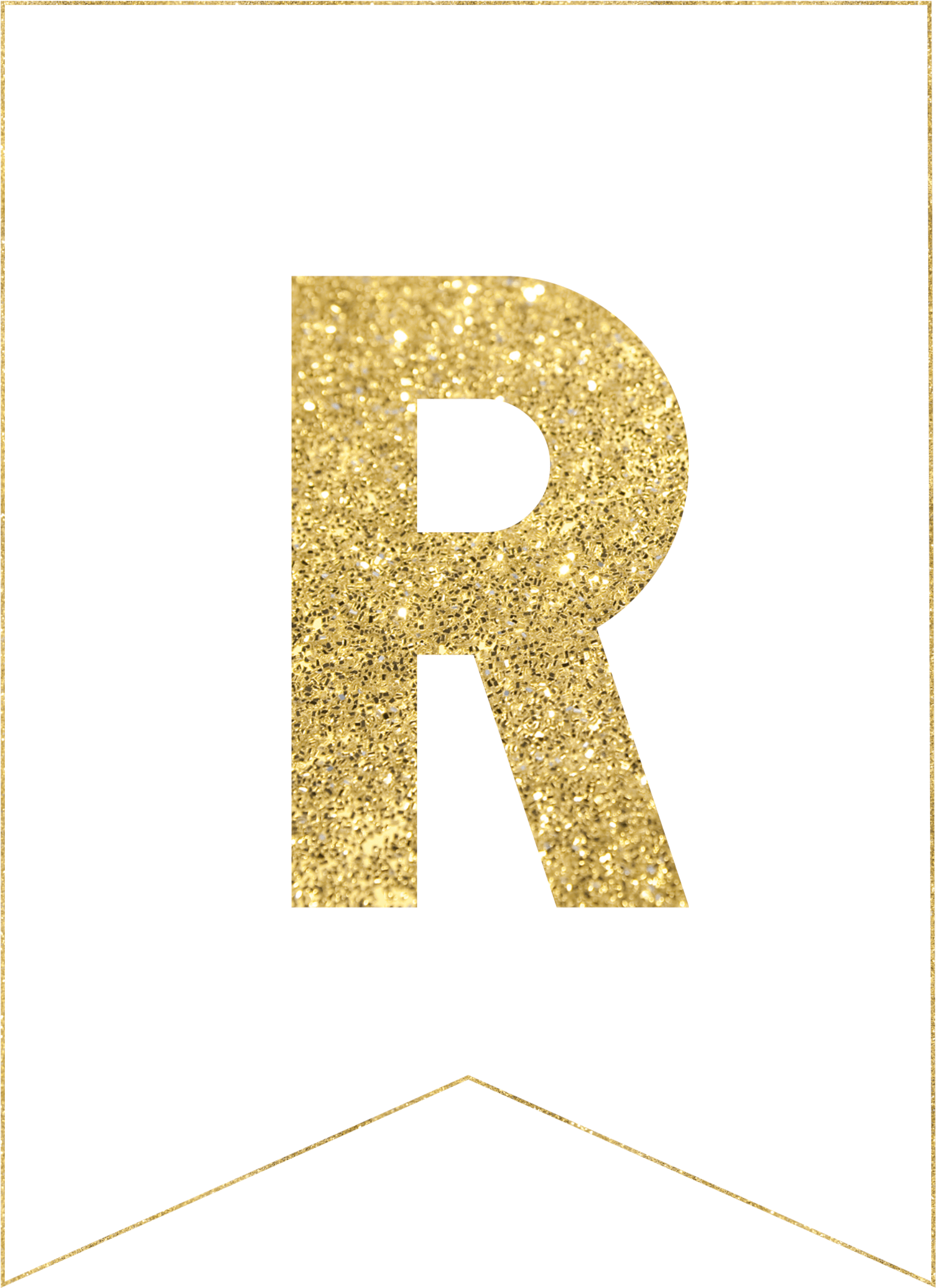 Printable Gold Glitter Letters Printable Word Searches