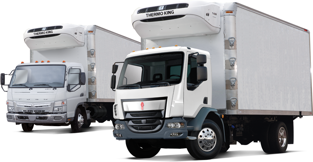 Refrigerator Truck (1000x578), Png Download