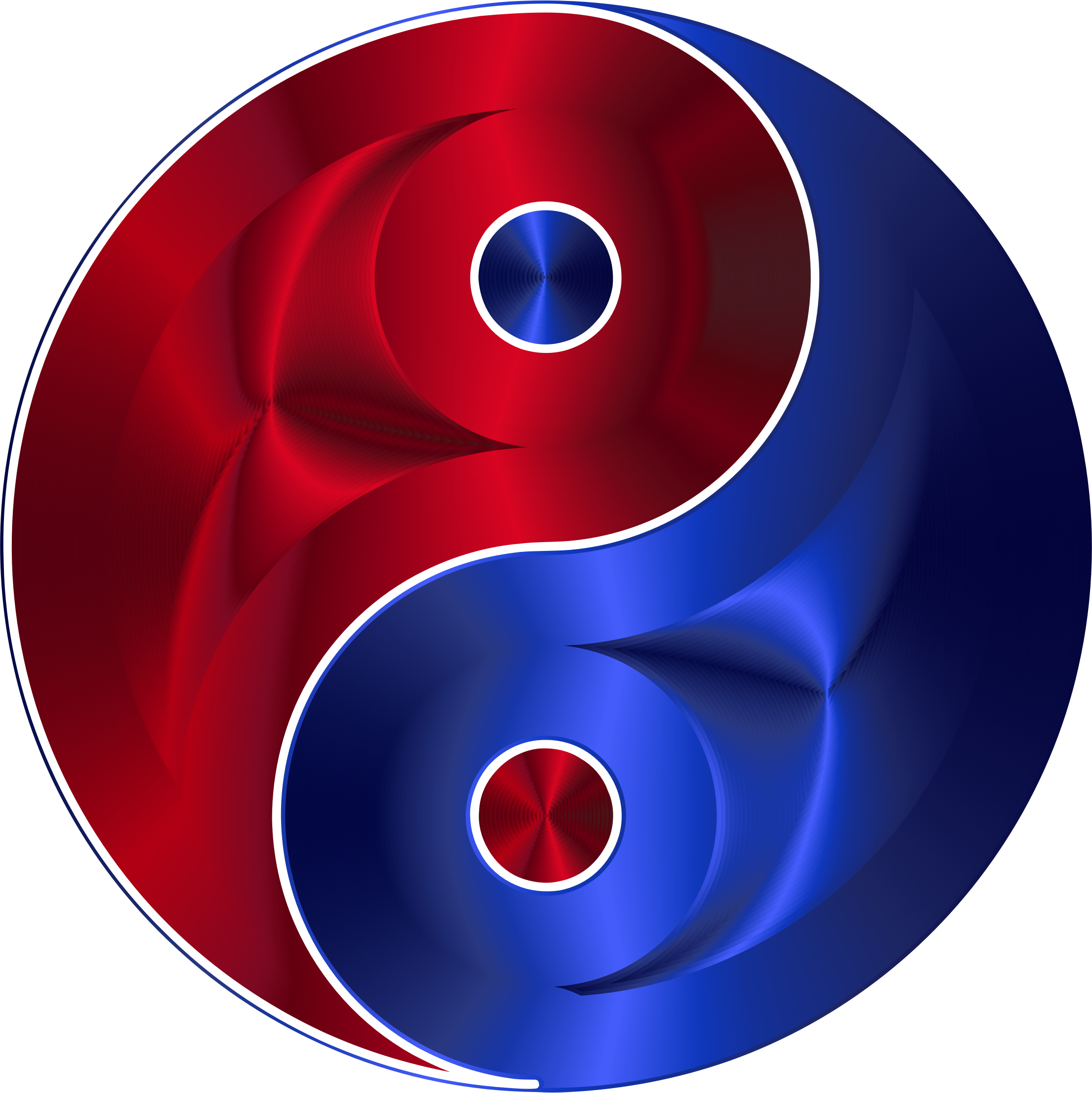 Yin And Yang Transparent Background Png - Blue Yin Yang Symbol (720x720), Png Download