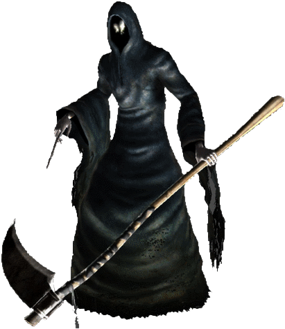 Reaper - Demon's Souls (426x493), Png Download