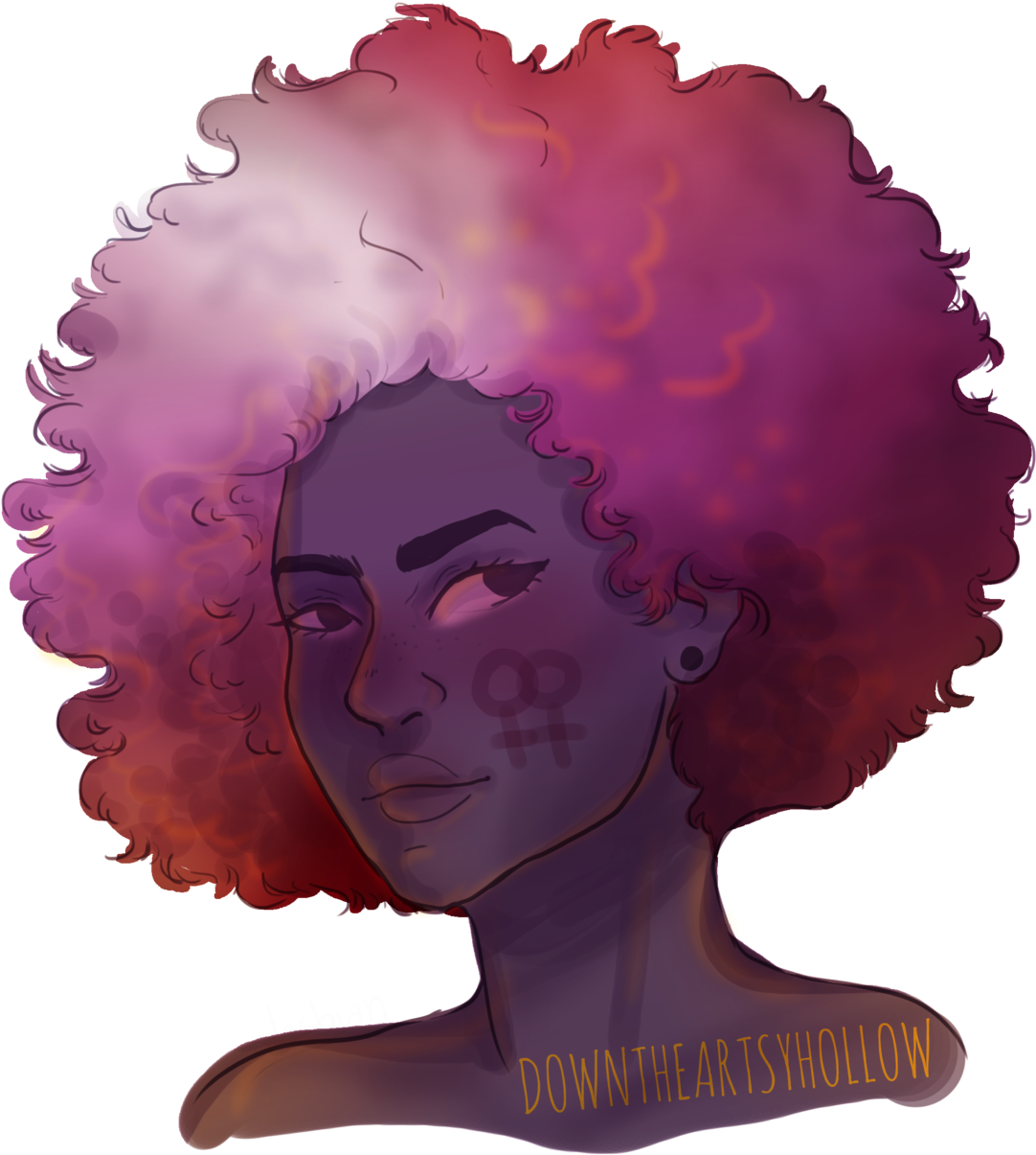 Transgender Art - Illustration (1280x1811), Png Download
