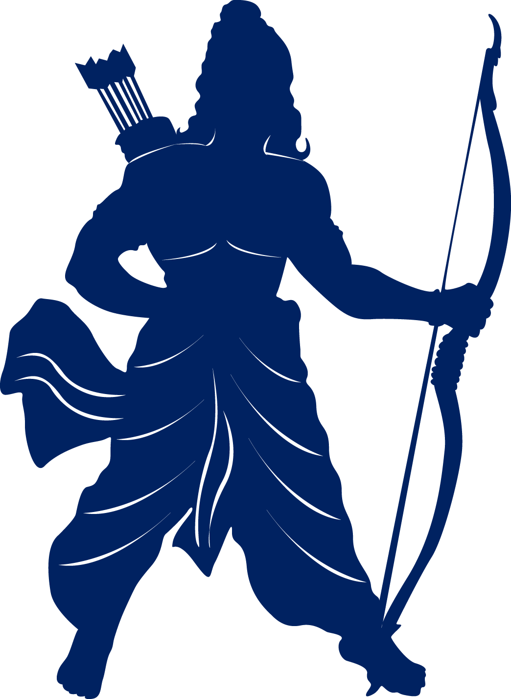 Shiva God Png - Lord Rama Transparent Png (1044x1428), Png Download