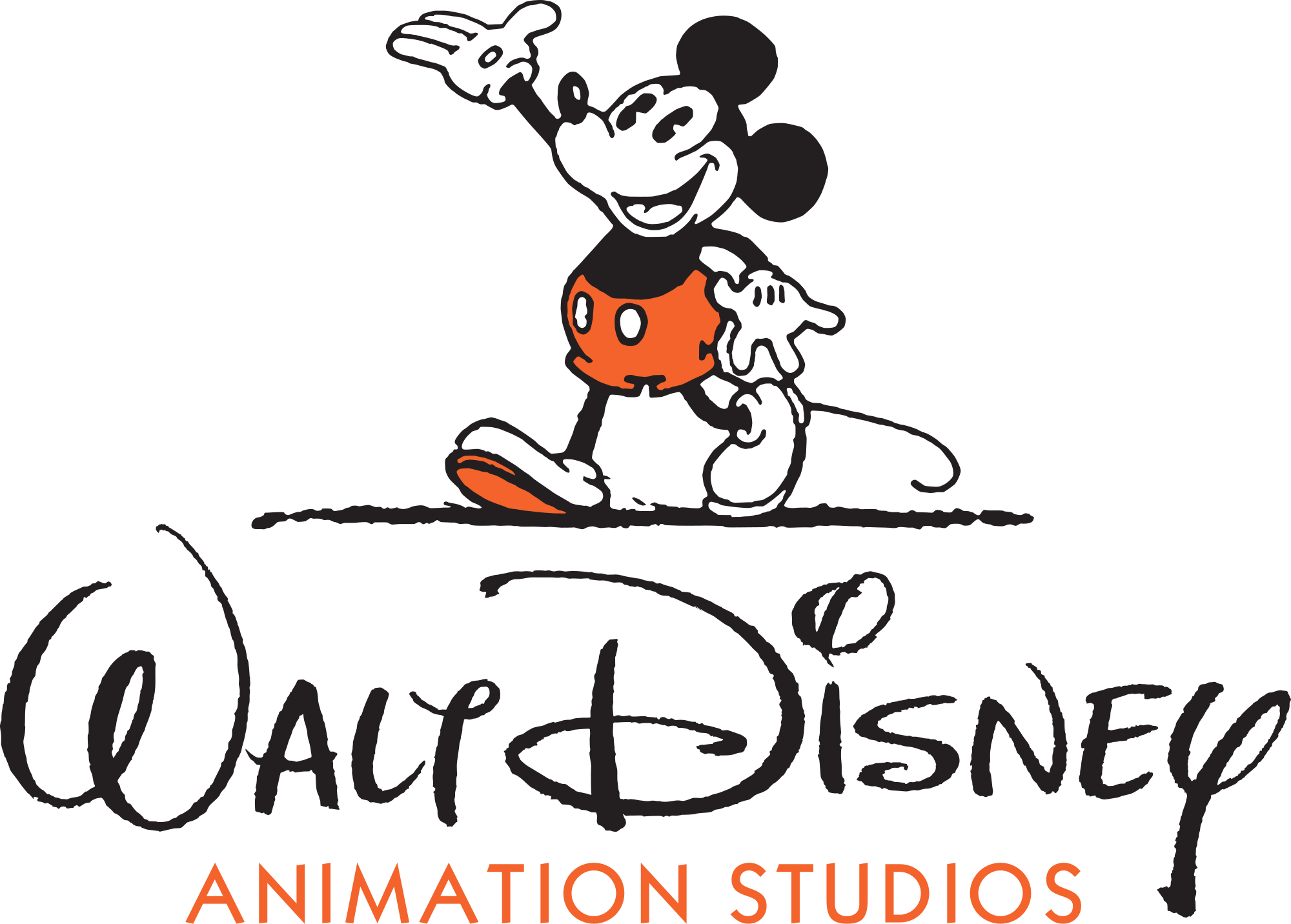 Walt Disney Animation Studios Logo - Walt Disney First Logo (2000x1432), Png Download