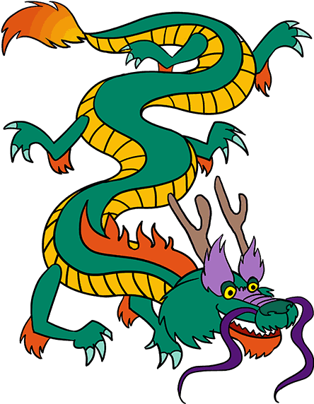 How To Draw A Chinese Dragon Step - Chinese Dragon (678x600), Png Download