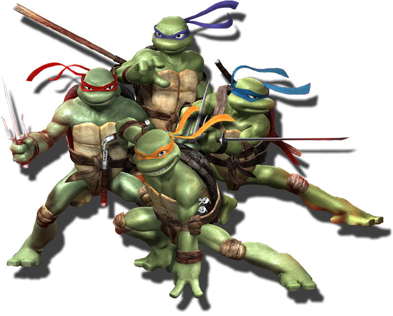 Ninja Turtles Png - Teenage Mutant Ninja Turtles Png (1024x768), Png Download