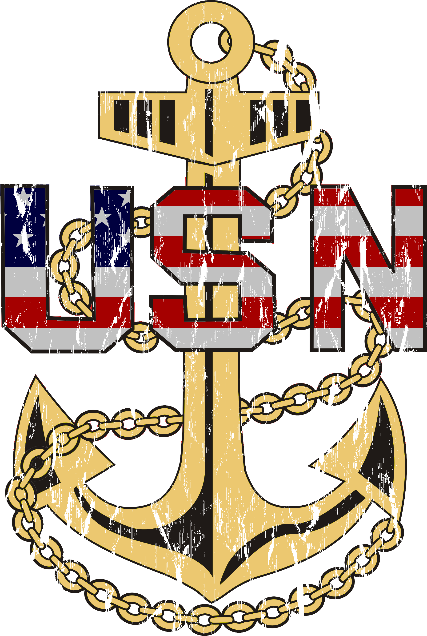 Pin By Thomas Lambert On Navy Chief - Navy Chief Anchor Vector (1915x2701), Png Download