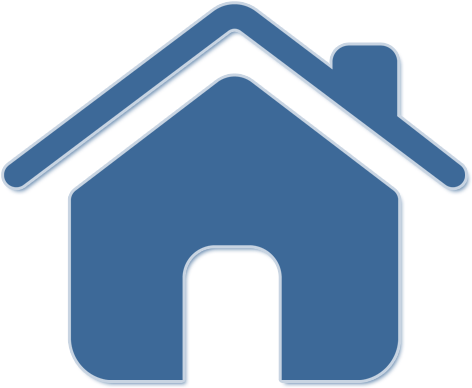 home icon blue background