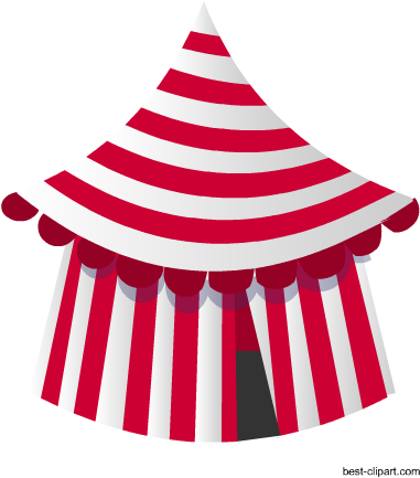 Free Cute Circus Tent Clip Art - Circus (450x450), Png Download