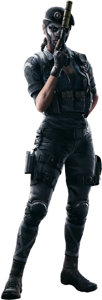 Rainbow Six Siege Png - Caveira Rainbow Six Siege Png (300x620), Png Download