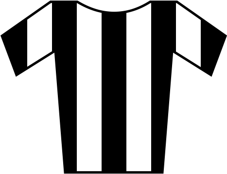 Soccer Jersey White-black - Football (500x400), Png Download