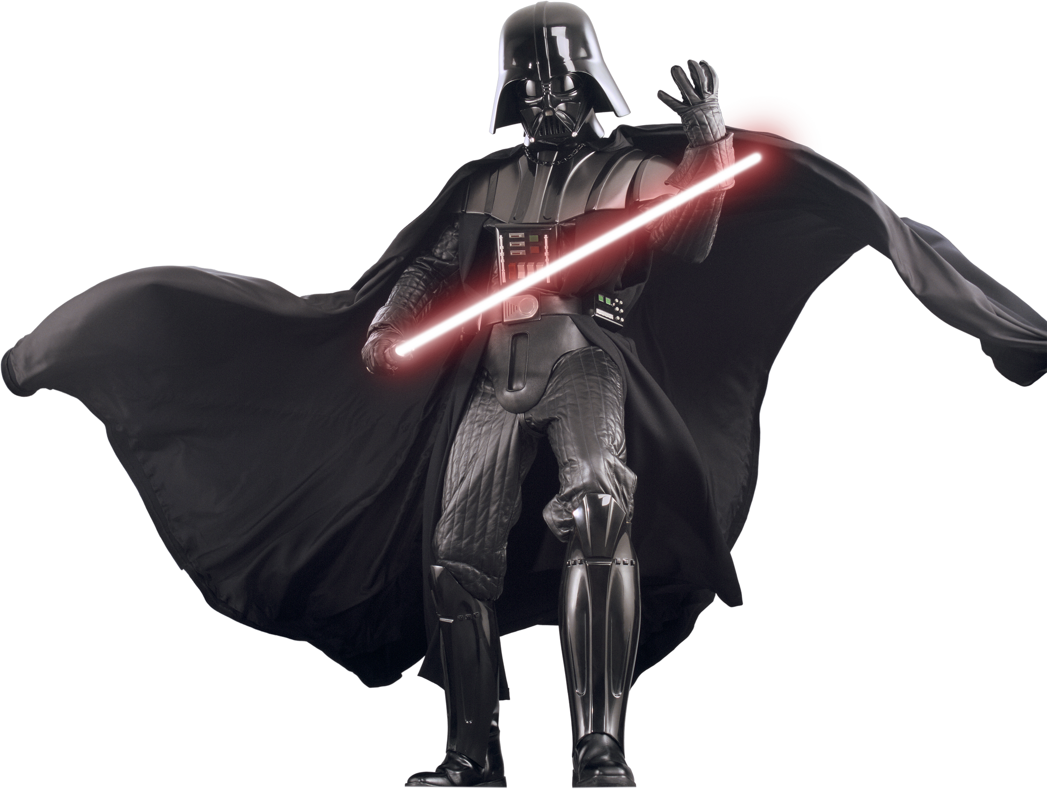 Luke Skywalker Darth Vader Png (2075x1564), Png Download