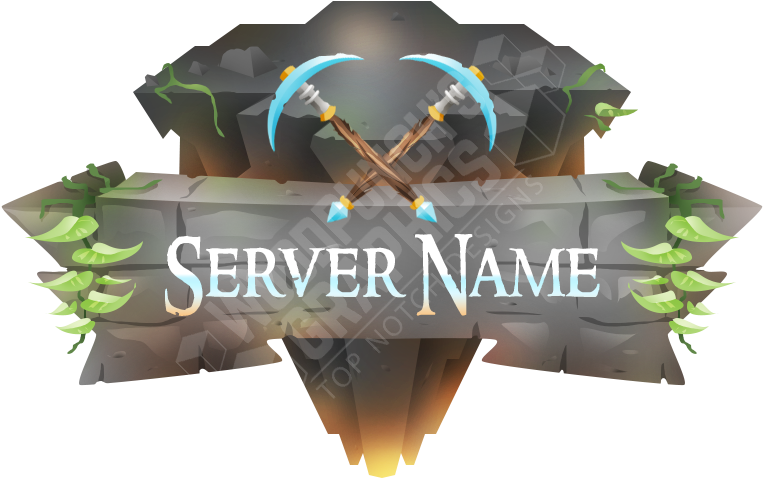 Download Minecraft Server Logo Template - Minecraft PNG Image with No  Background 