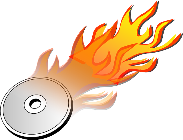 Dvd, Burn, Burning, Hot, Fire, Flame - Cd Burn Png (640x490), Png Download