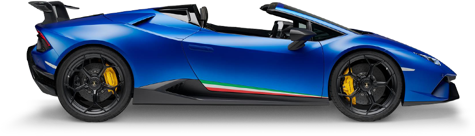 Huracán Performante Spyder - Lamborghini (1000x290), Png Download