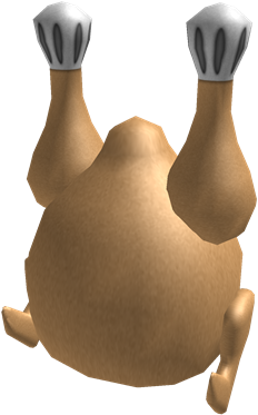 Cooked Thanksgiving Turkey - Roblox Turkey Head (420x420), Png Download