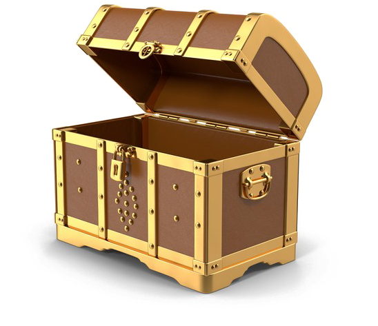 Treasure Chest Png Transparent - Treasure Chest Png (600x600), Png Download