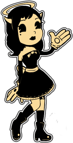 Alice Angel By Gisselle50-db6bzhj - Bendy And The Ink Machine Alice Angel (260x479), Png Download