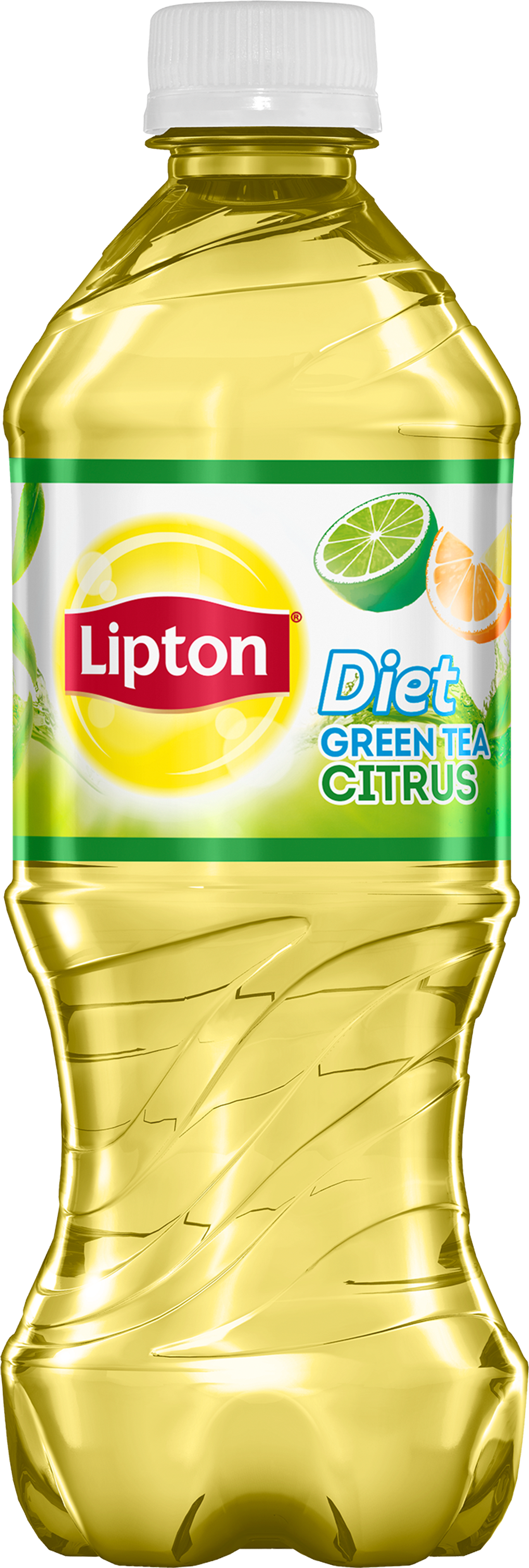 Green Diet Iced Tea Citrus - Lipton Green Tea Bottles (540x540), Png Download