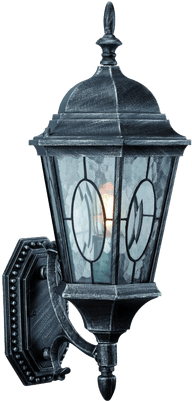 Antique Grey Streetlight - Markslöjd Vägglykta (400x400), Png Download